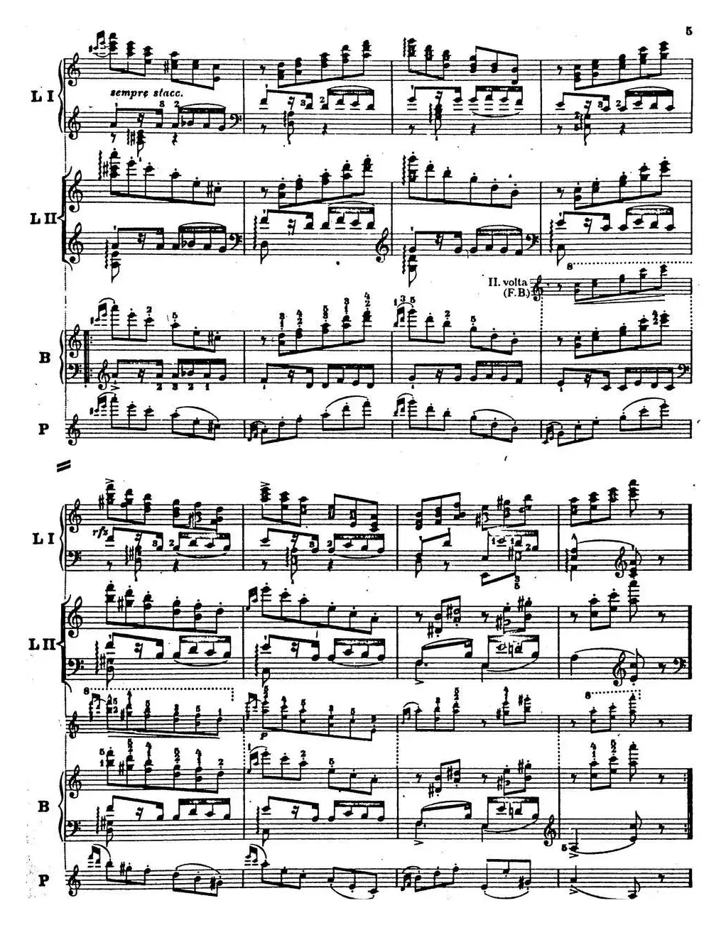 6首帕格尼尼大练习曲（Thema mit Variationen Etude Nr.6）