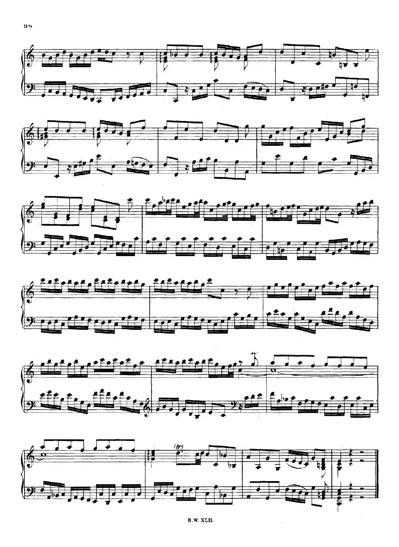 16 Concertos BWV 972-987（十六首为独奏古钢琴而作的协奏曲）（P31——40）