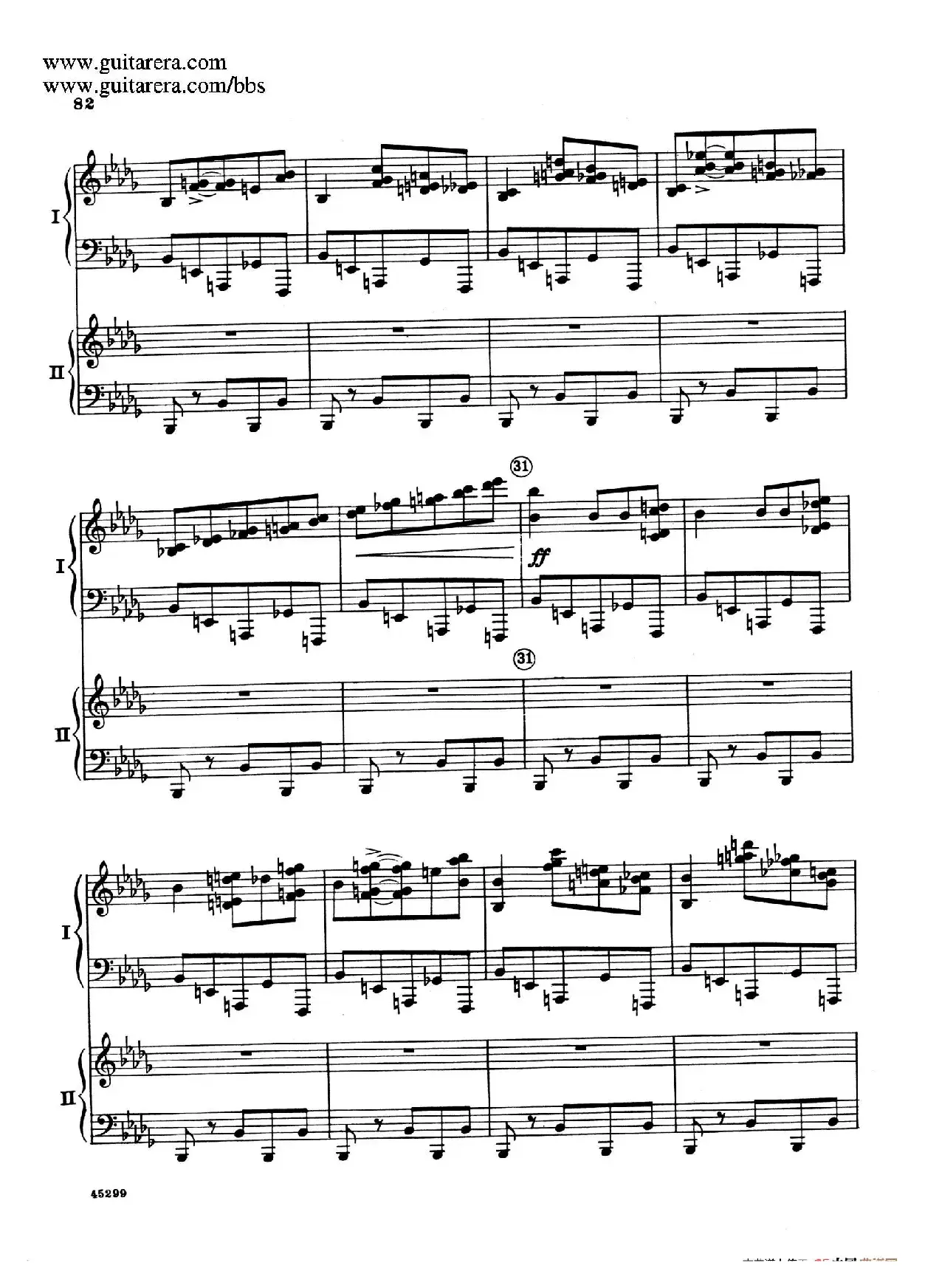 Piano Concerto Op.38（钢琴协奏曲·双钢琴·第三乐章）