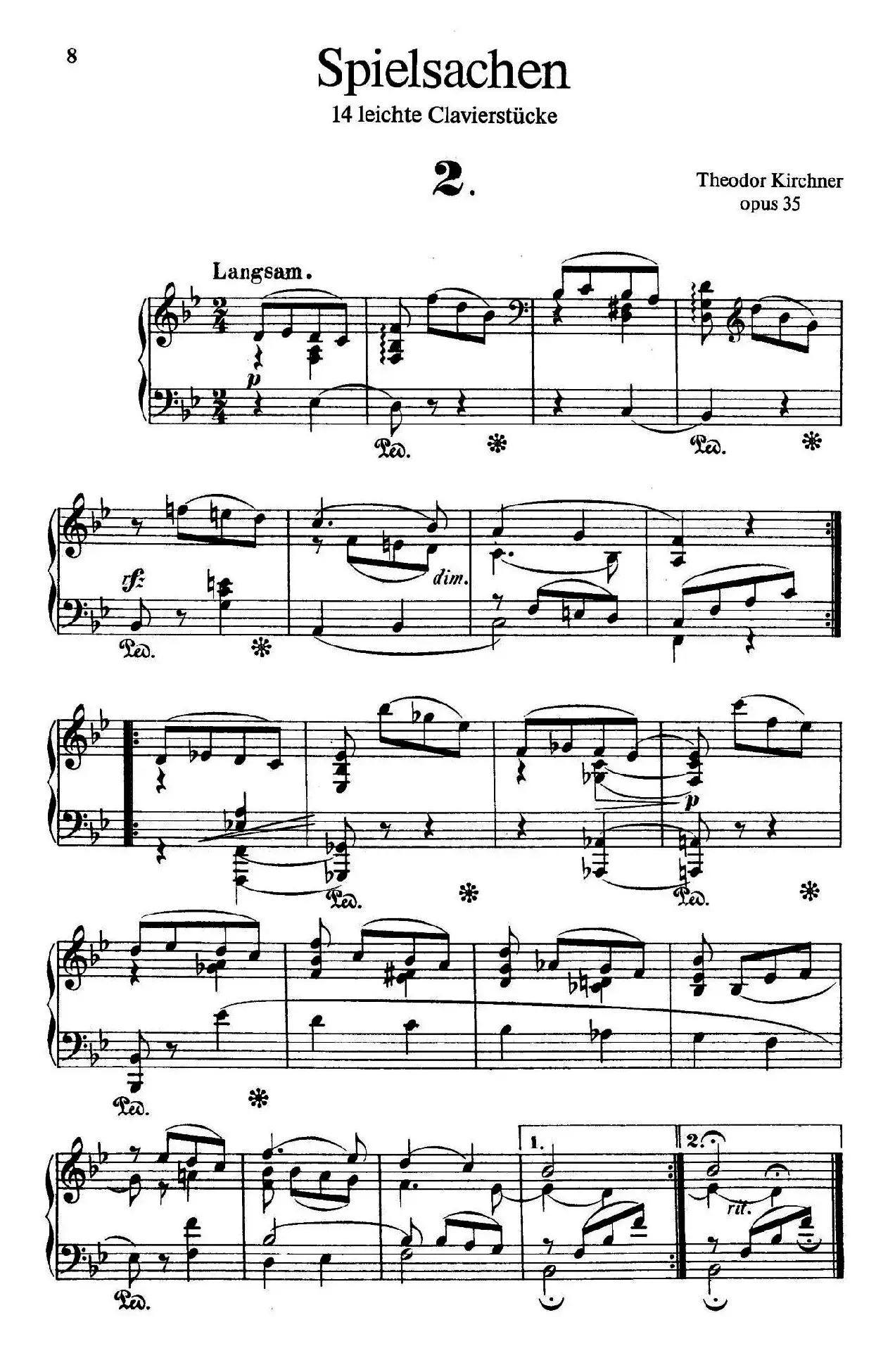 Spielsachen Op.35（玩具·2）