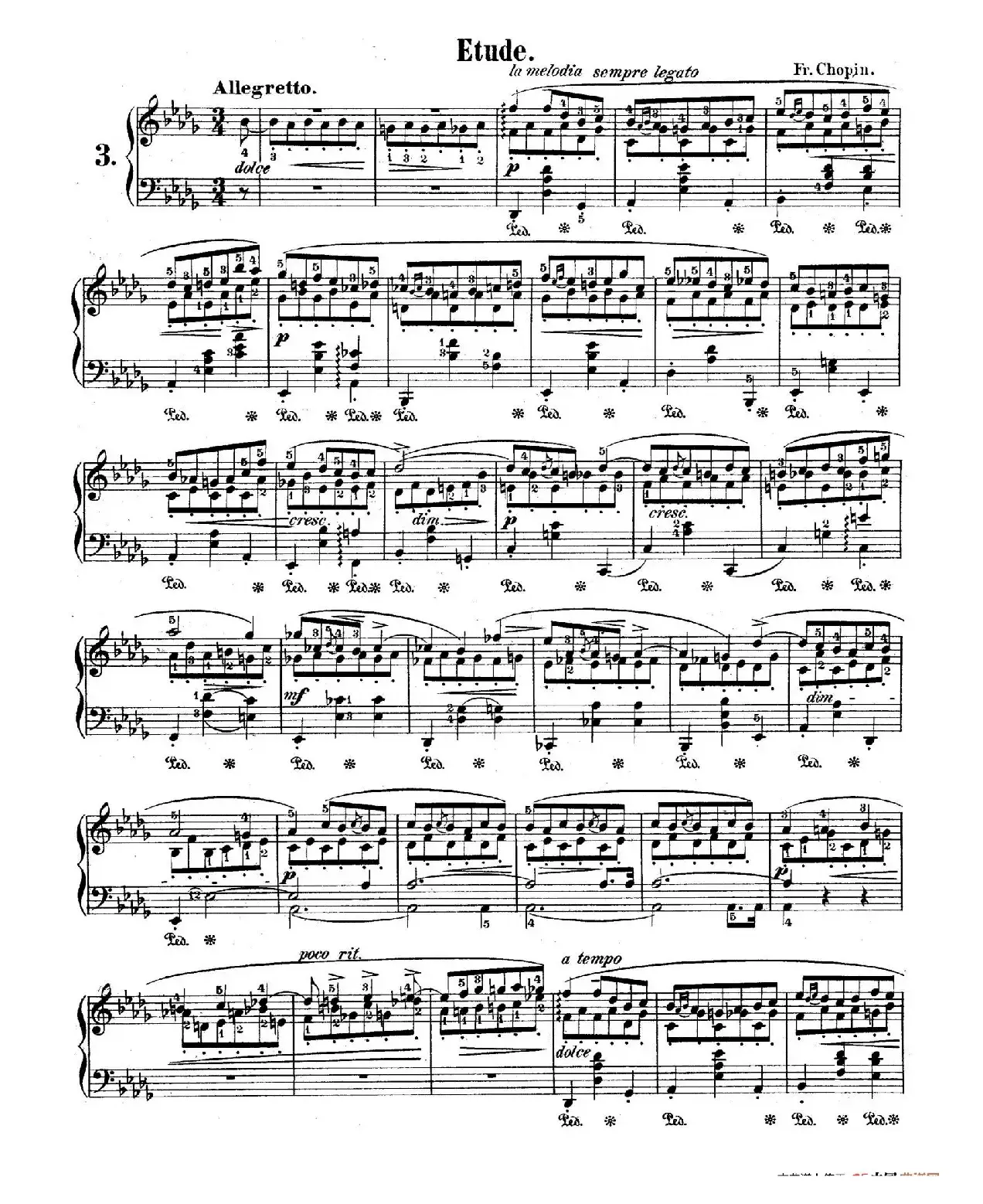 Trois Nouvelles Etudes（3首新练习曲·无编号）