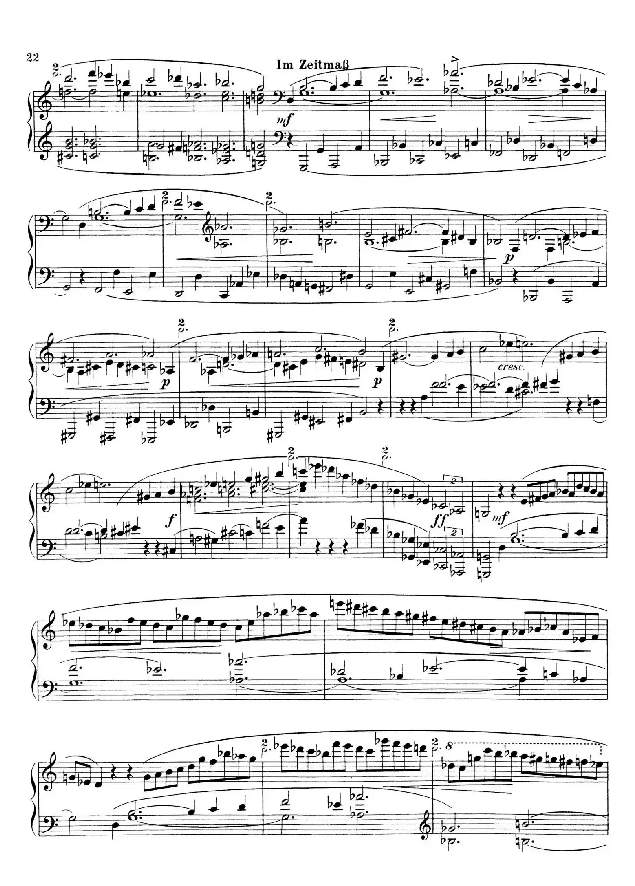 Piano Sonata No.1（第一钢琴奏鸣曲 Ⅴ）
