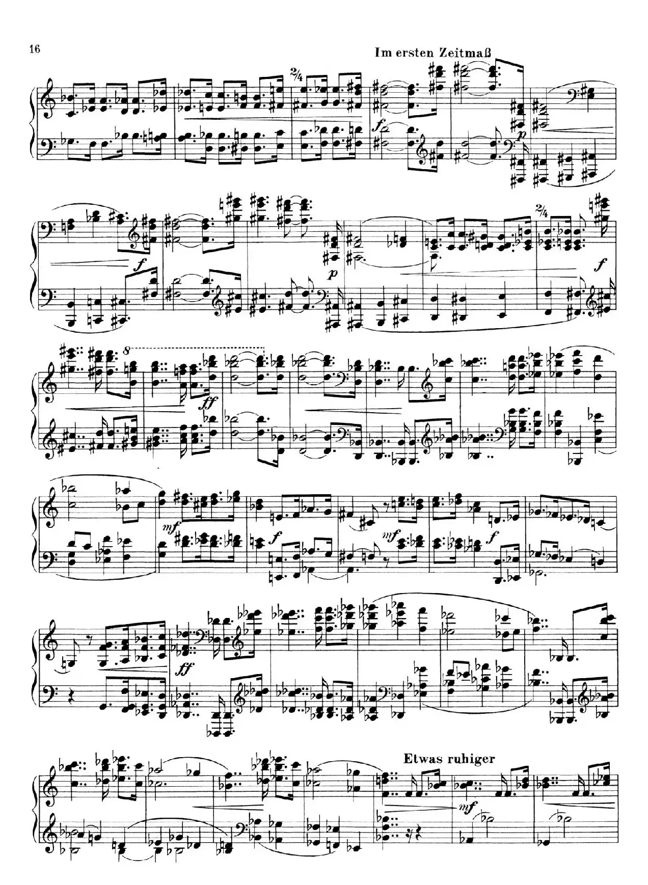 Piano Sonata No.1（第一钢琴奏鸣曲·Ⅲ）