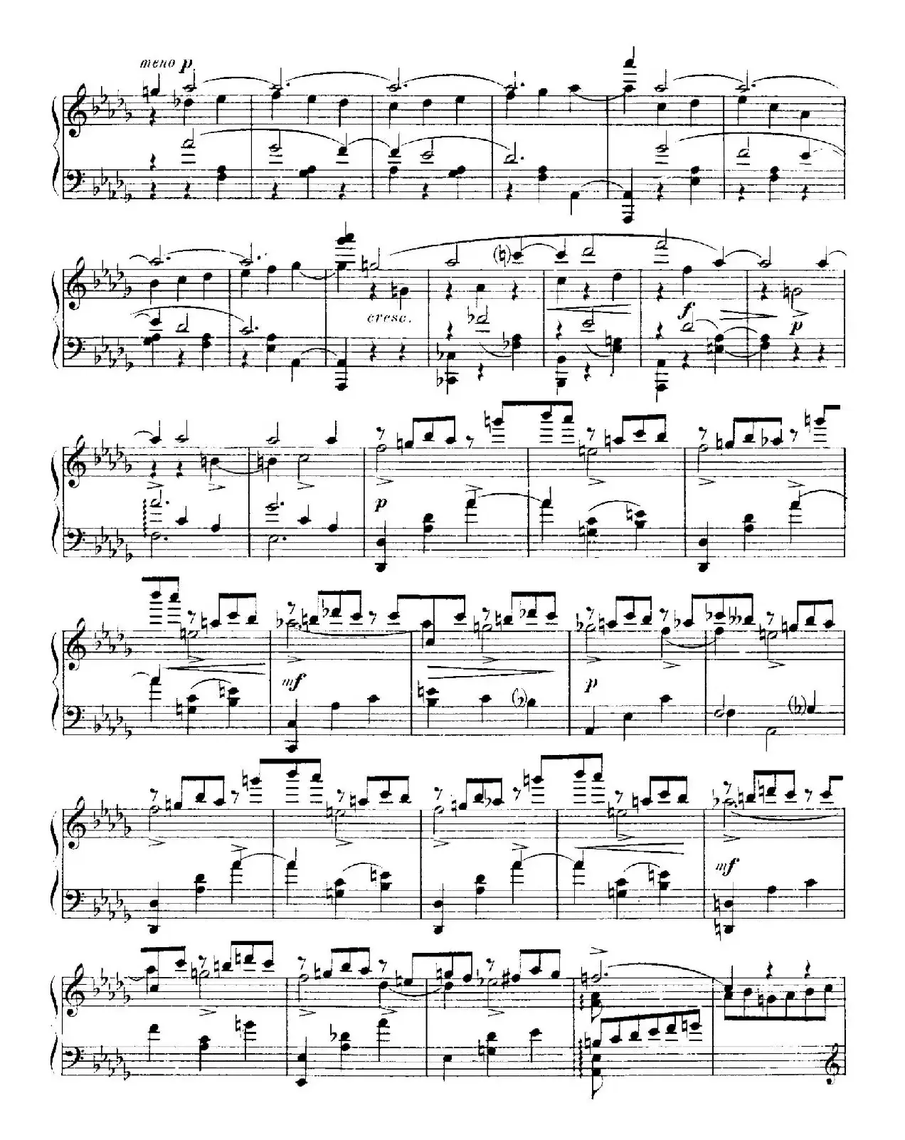 4 Valses Caprice（4首随想圆舞曲）（Op.59 No. 3 in G-flat ​）