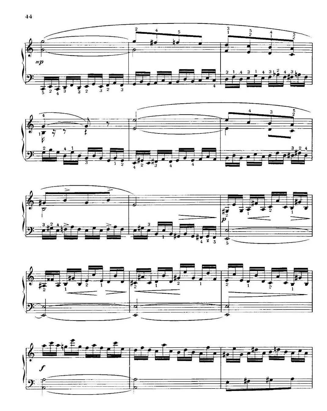 20 Petites Etudes, Op.91（20首小型练习曲）（18）