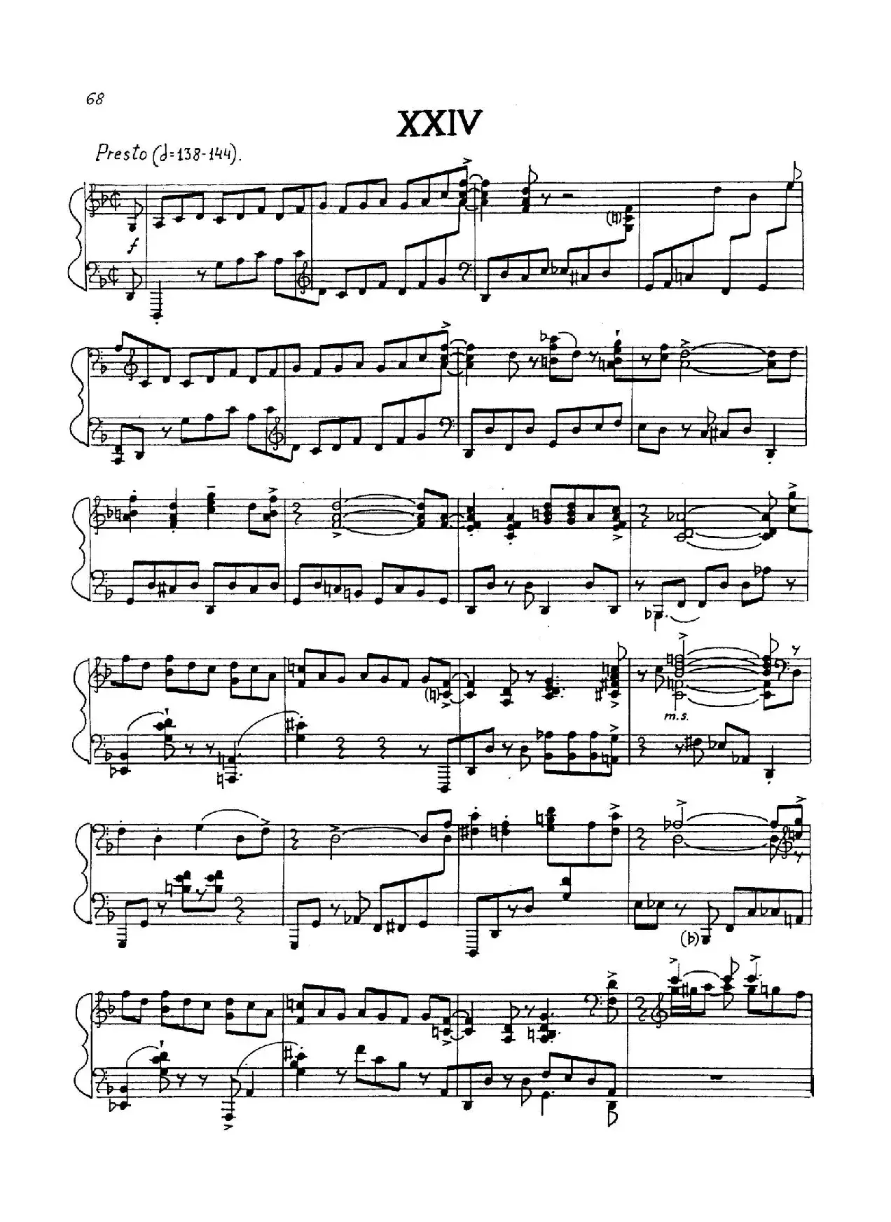 24 Preludes Op.53（24首前奏曲·XXⅣ）