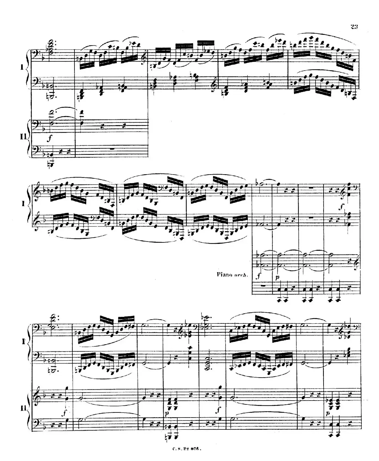 Piano Concerto No.2 in F Major Op.35（F大调第二钢琴协奏曲·Ⅰ·双钢琴）