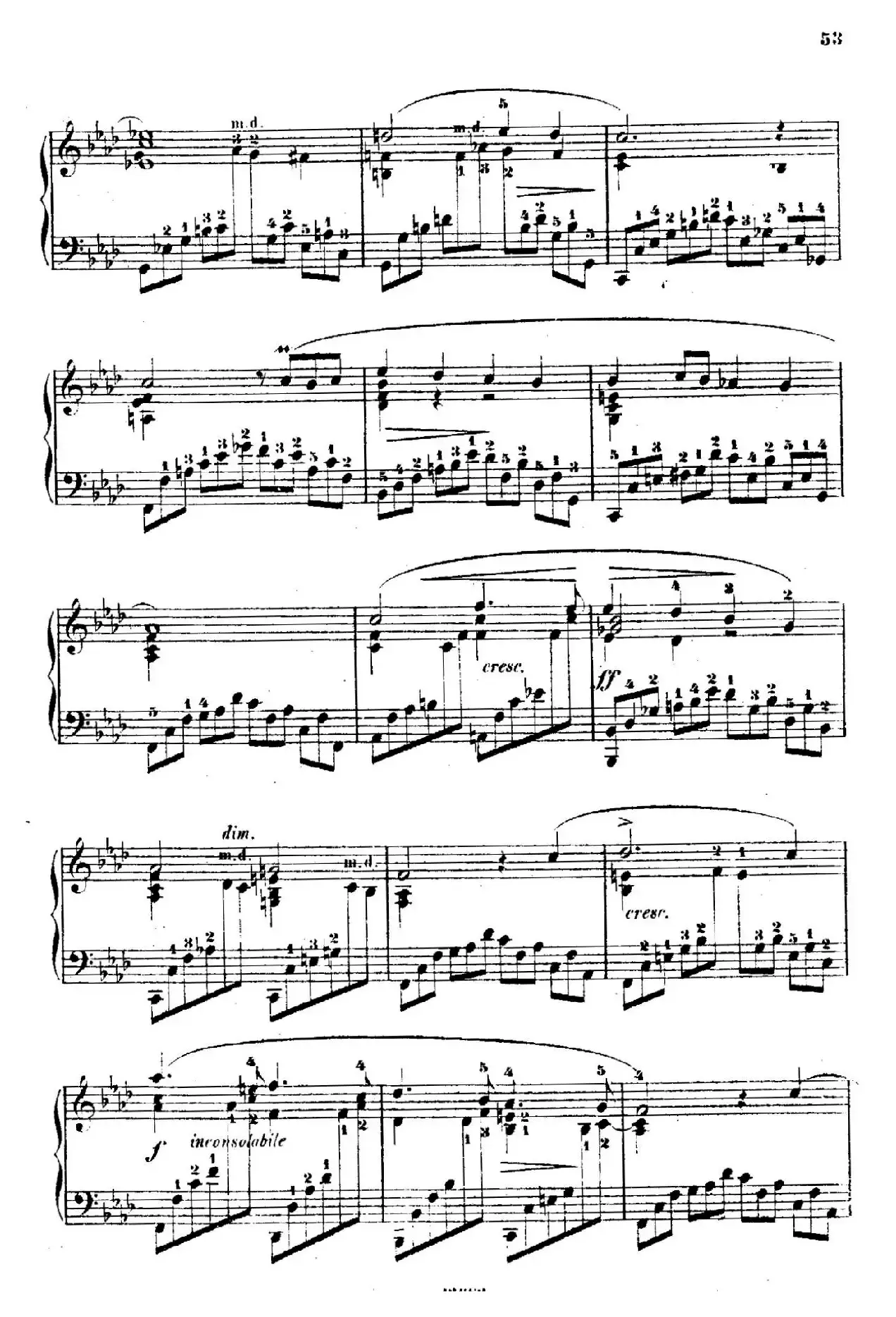 Douze Etudes de Salon Op.5（12首沙龙练习曲·10）