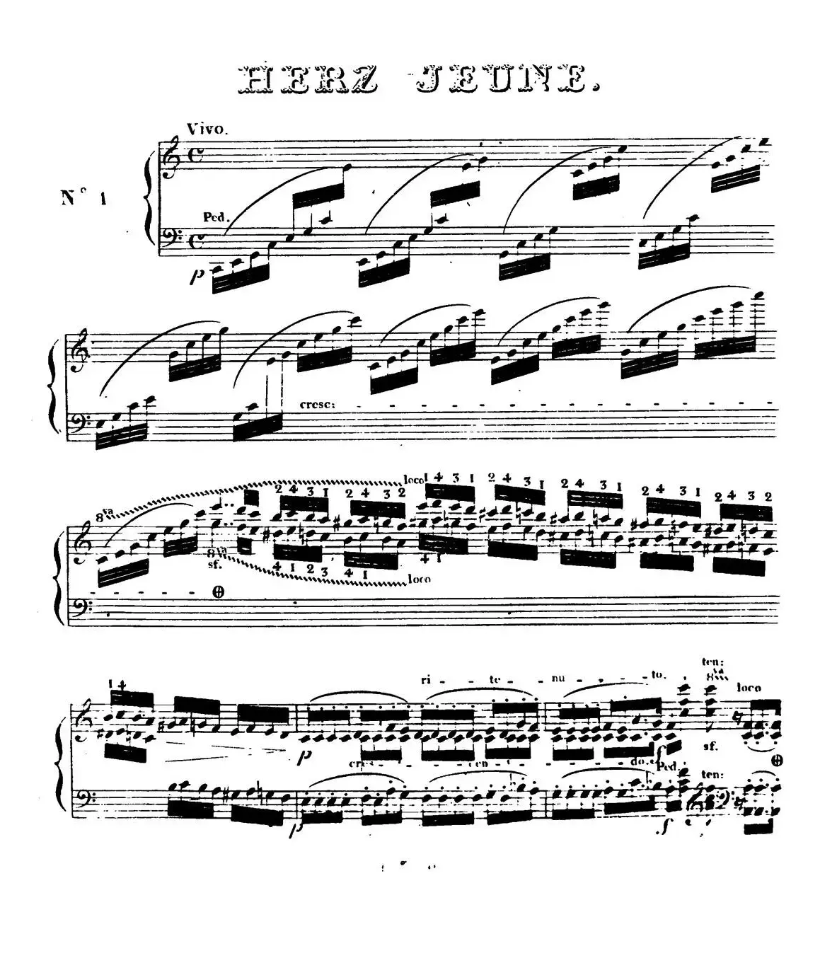 24 Exercices et Preludes Op.21（24首前奏练习曲·1）