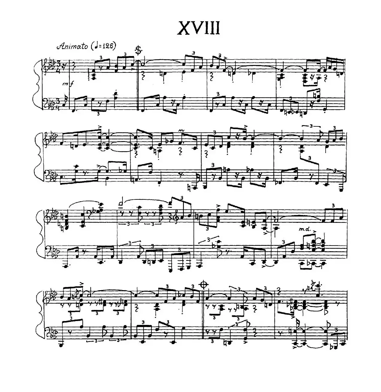 24 Preludes Op.53（24首前奏曲·XVIII）