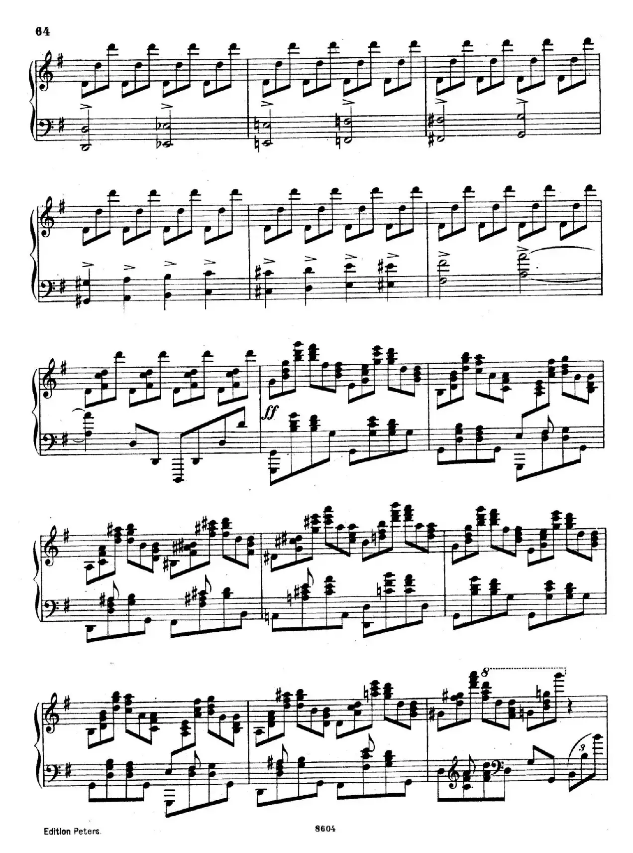 Six Etudes Op.23（6首练习曲·Ⅵ）