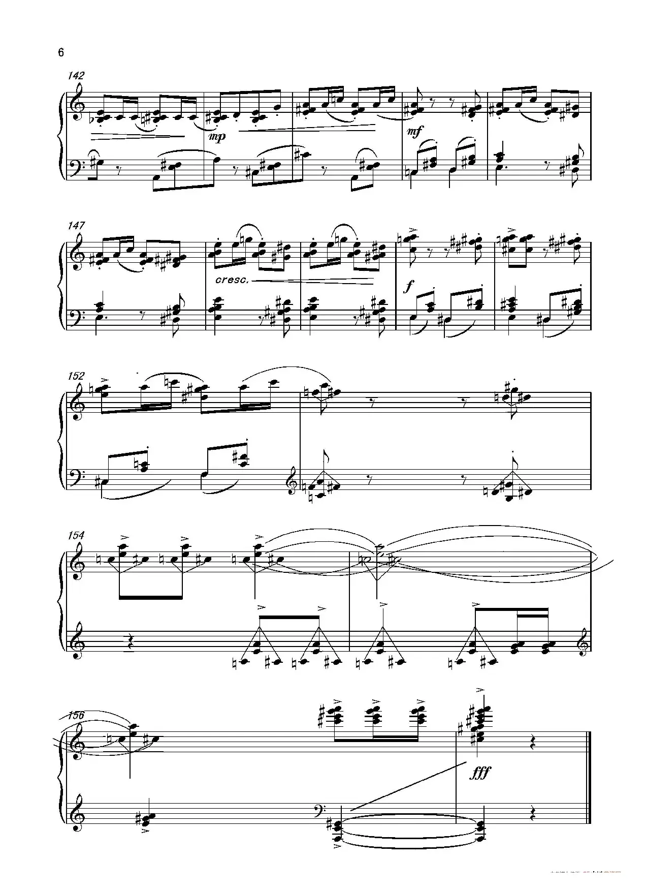 第4钢琴奏鸣曲Piano Sonata N0.4（第3乐章）