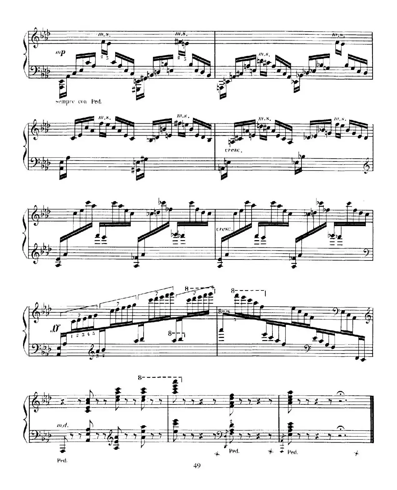 15 Etudes de Vortuosite Op.72（15首辉煌练习曲·11）