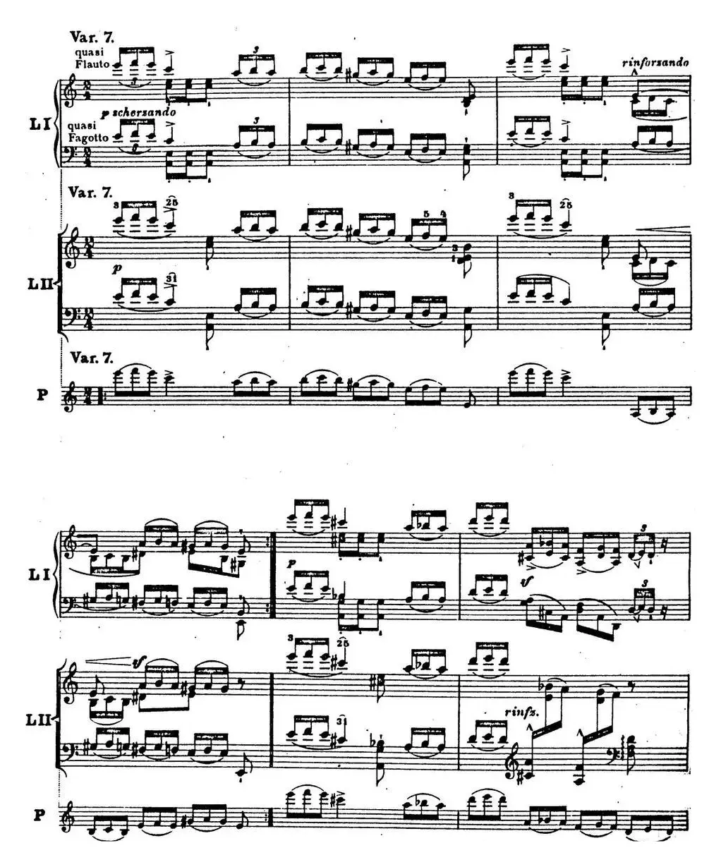 6首帕格尼尼大练习曲（Thema mit Variationen Etude Nr.6）