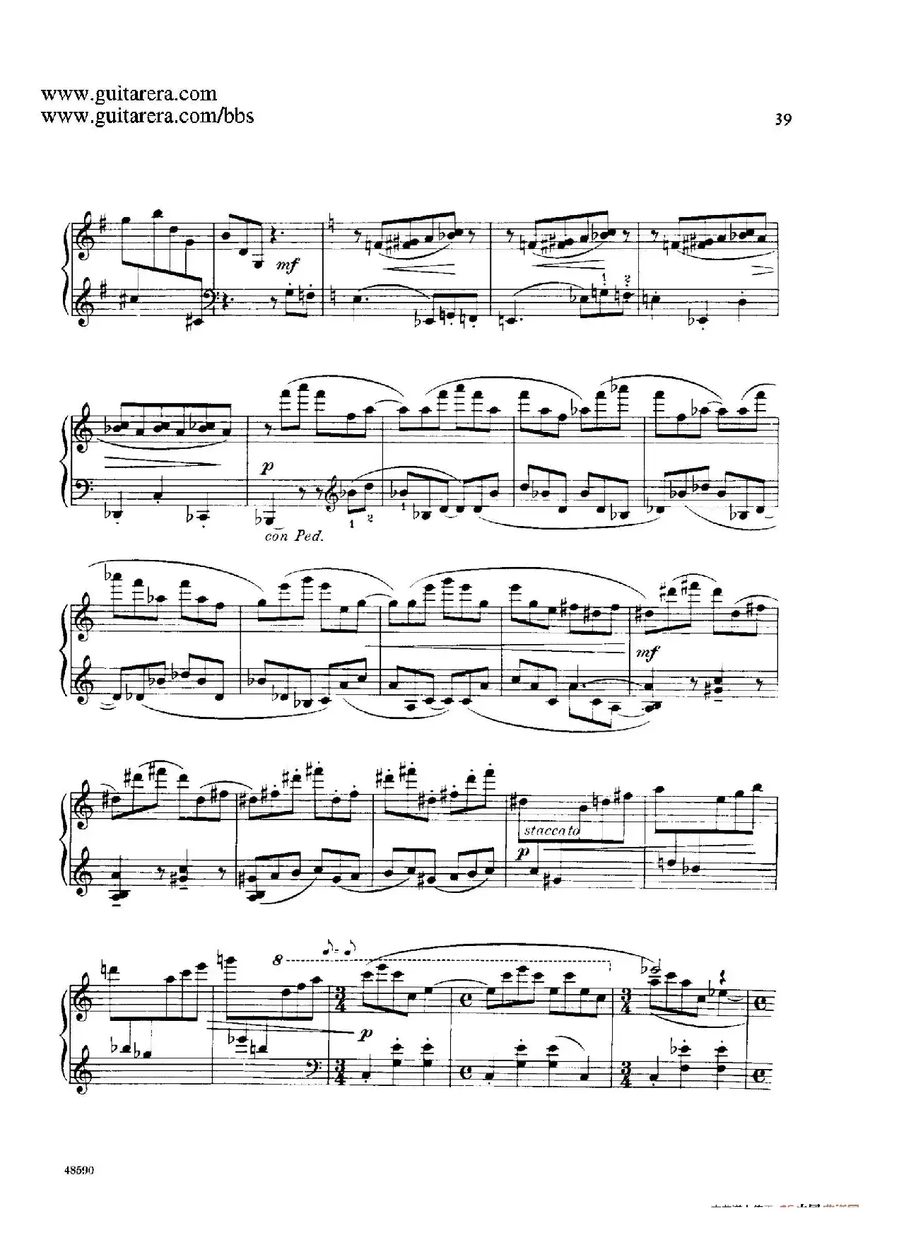 Piano Sonata Op.26（钢琴奏鸣曲·第二乐章）