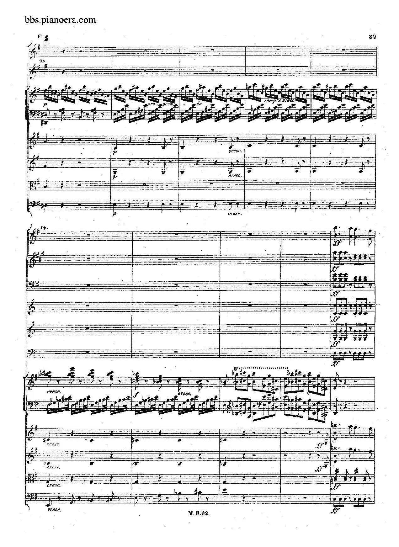 Piano Concerto No.1 in g Minor Op.25（g小调第一钢琴协奏曲·总谱）