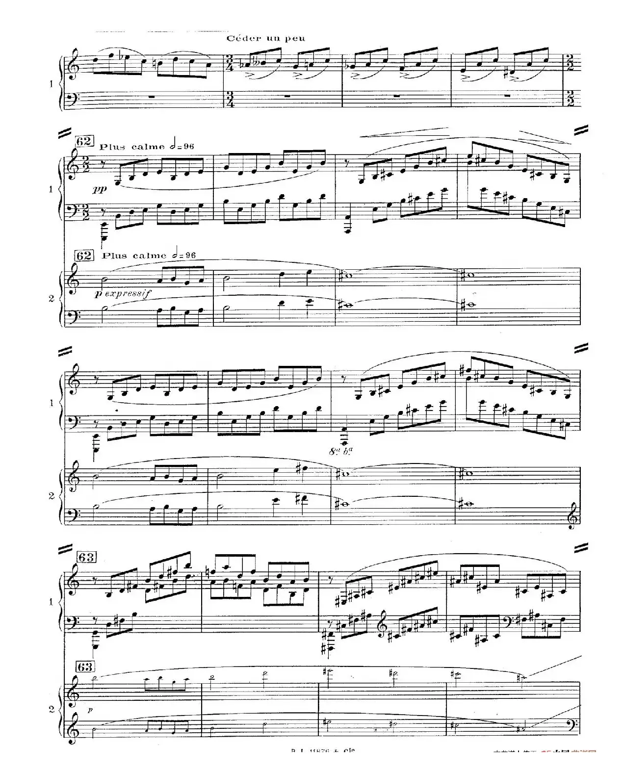 Concerto for 2 Pianos in d Minor（d小调双钢琴协奏曲· 第三乐章）