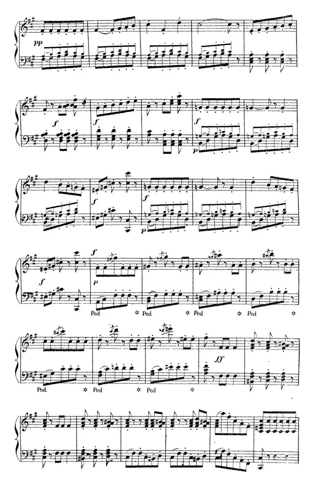 Carmen for Solo Piano（卡门全剧钢琴独奏版）（No.8）