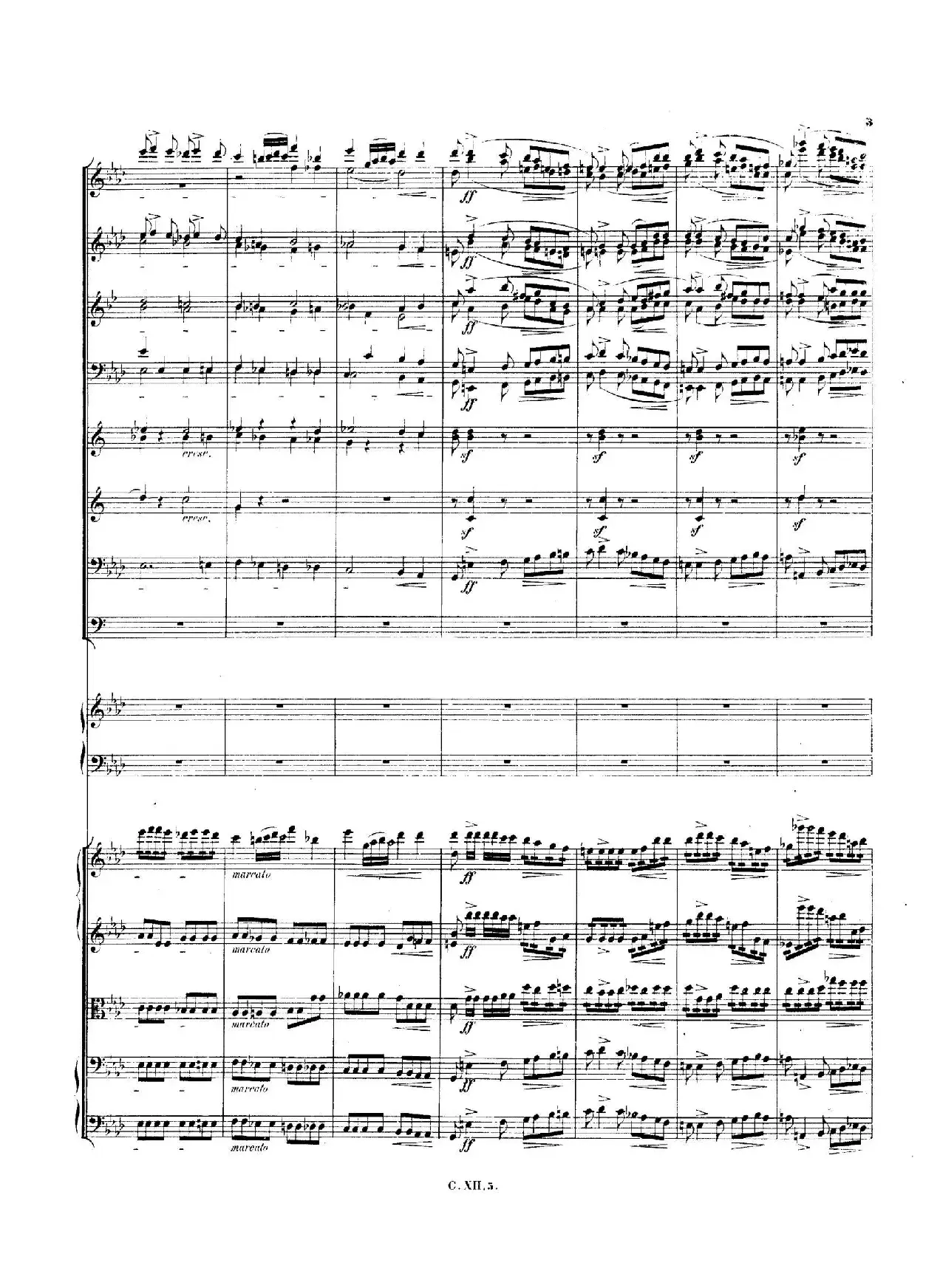 Piano Concerto No.2 in f Minor Op.21（f小调第二钢琴协奏曲·总谱）