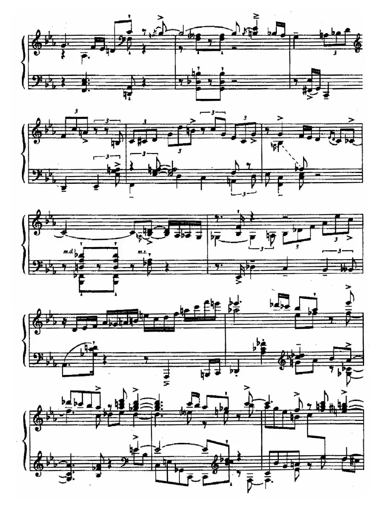 24 Preludes and Fugues Op.82（24首前奏曲与赋格·18）