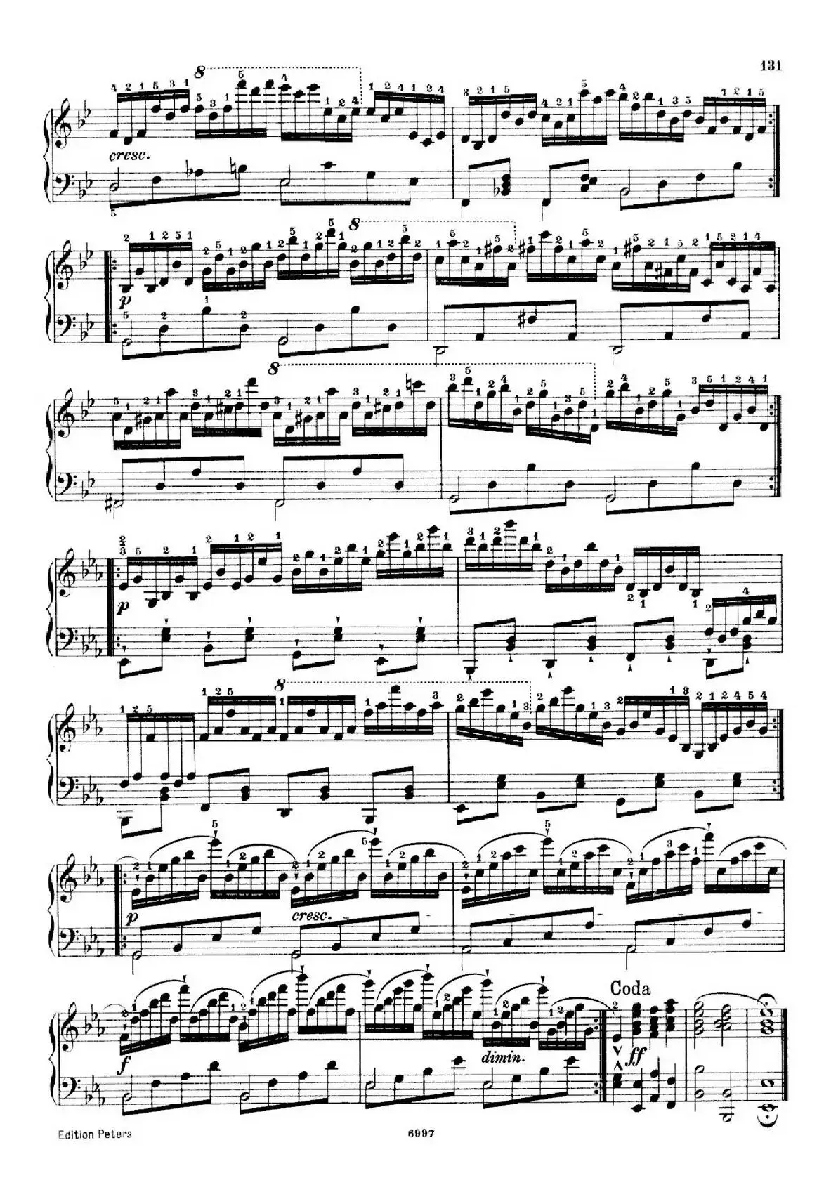 School of the Virtuoso Op.365（60首钢琴高级练习曲·57）