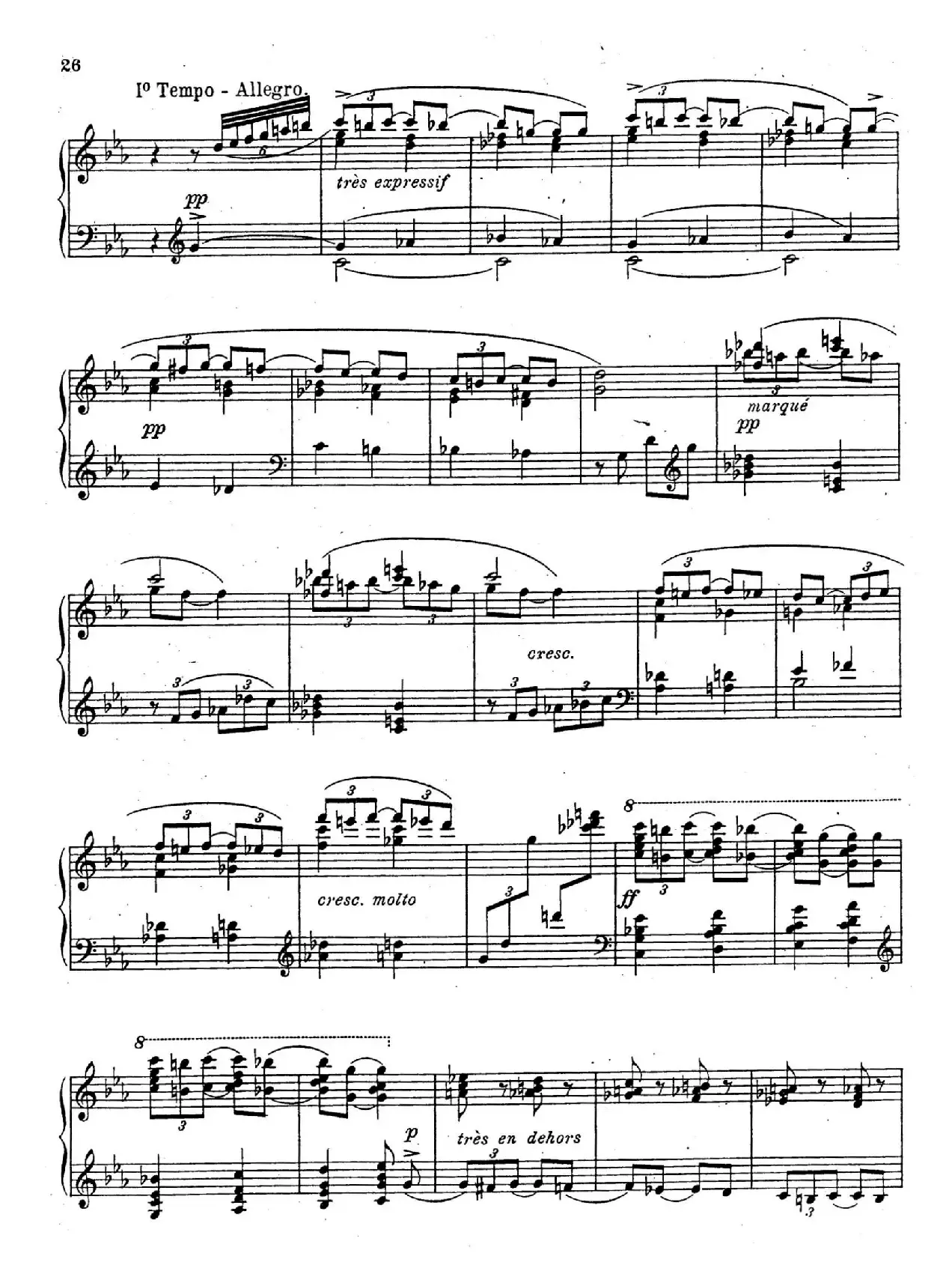 Sonate Romantique Op.3（浪漫奏鸣曲·Ⅲ）