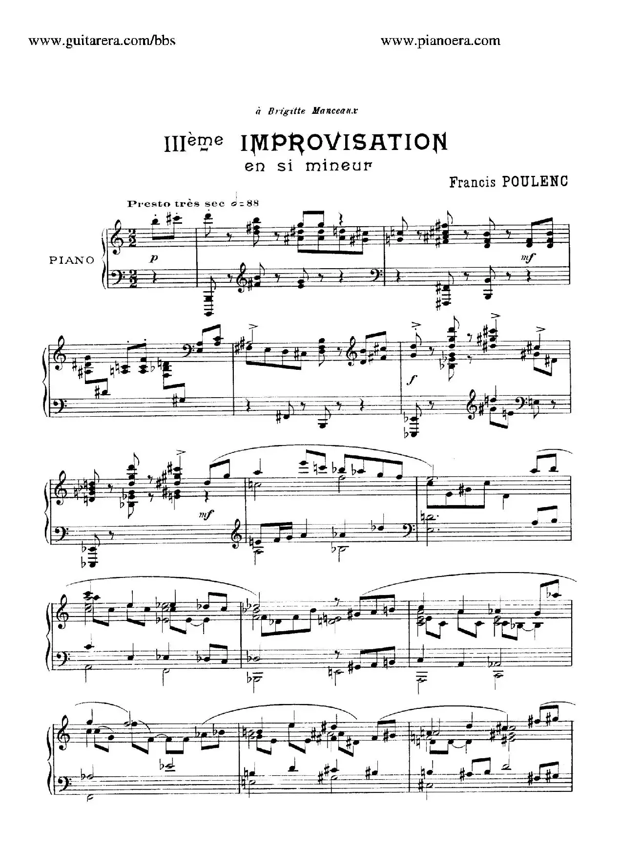 15 Improvisations（15首即兴曲·Ⅲ）