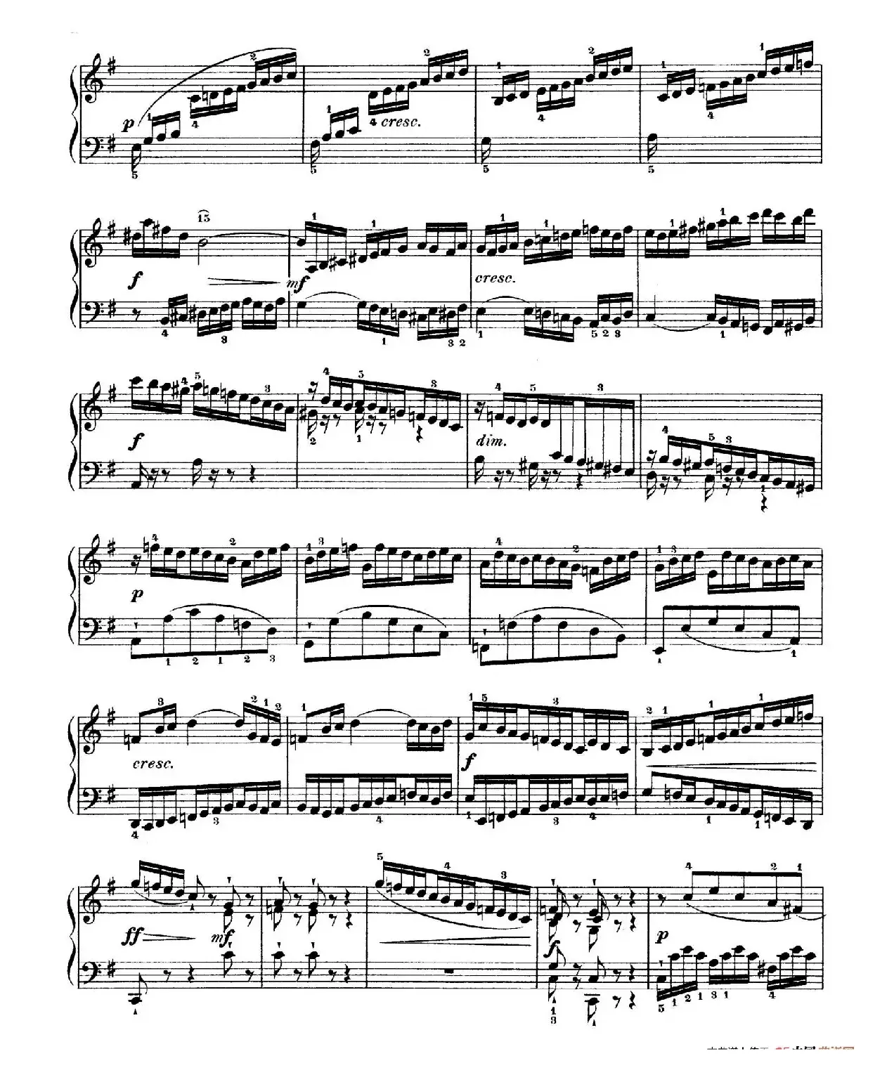 Six Partitas BWV 825-830（6首帕蒂塔·5）