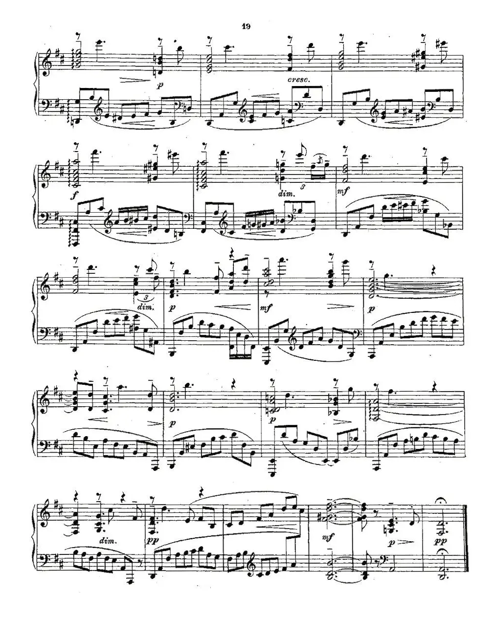 10首《前奏曲》之四（Rachmaninoff 10 Preludes, Op.23）