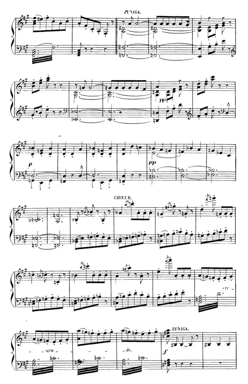 Carmen for Solo Piano（卡门全剧钢琴独奏版）（No.8）