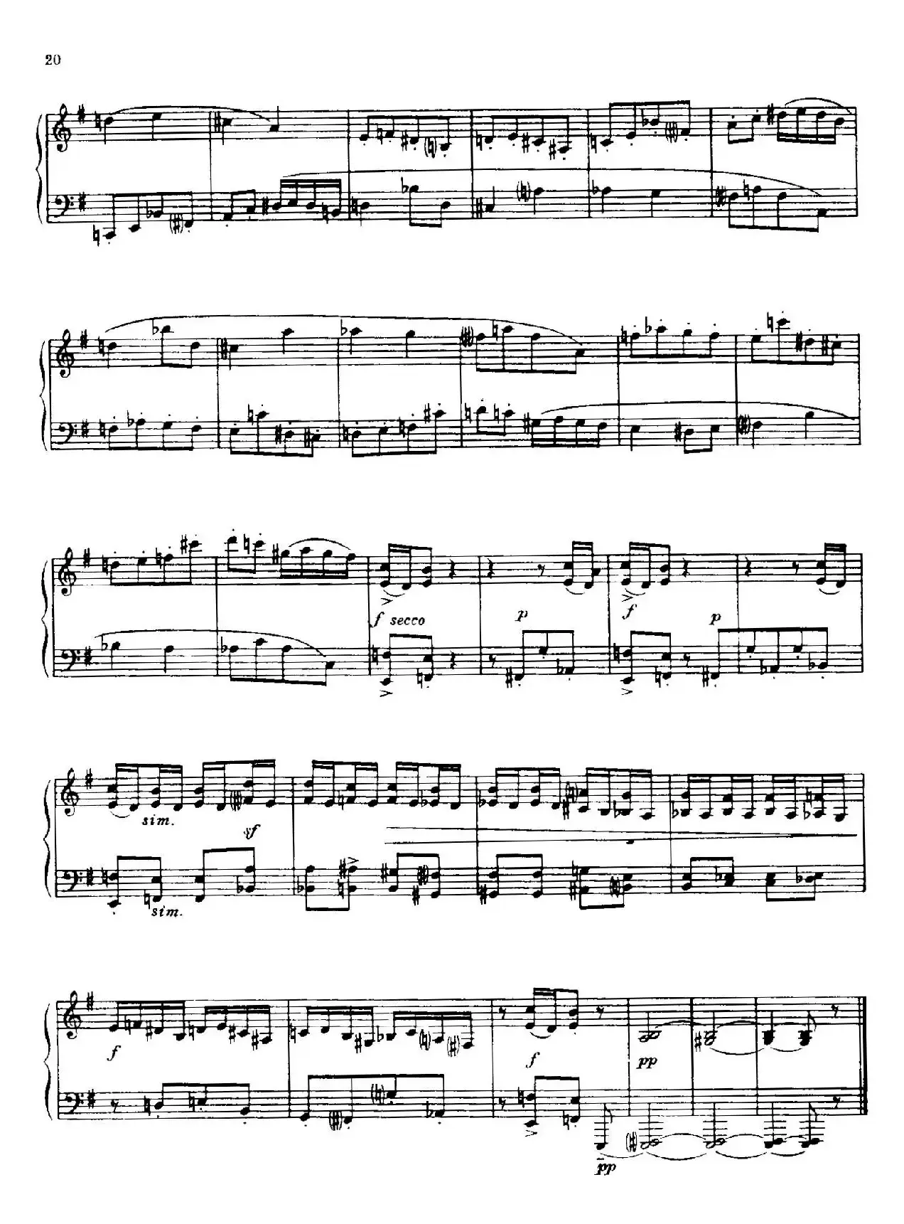 24 Preludes and Fugues Part.1 Op.45（24首前奏曲与赋格·第一部分·4）