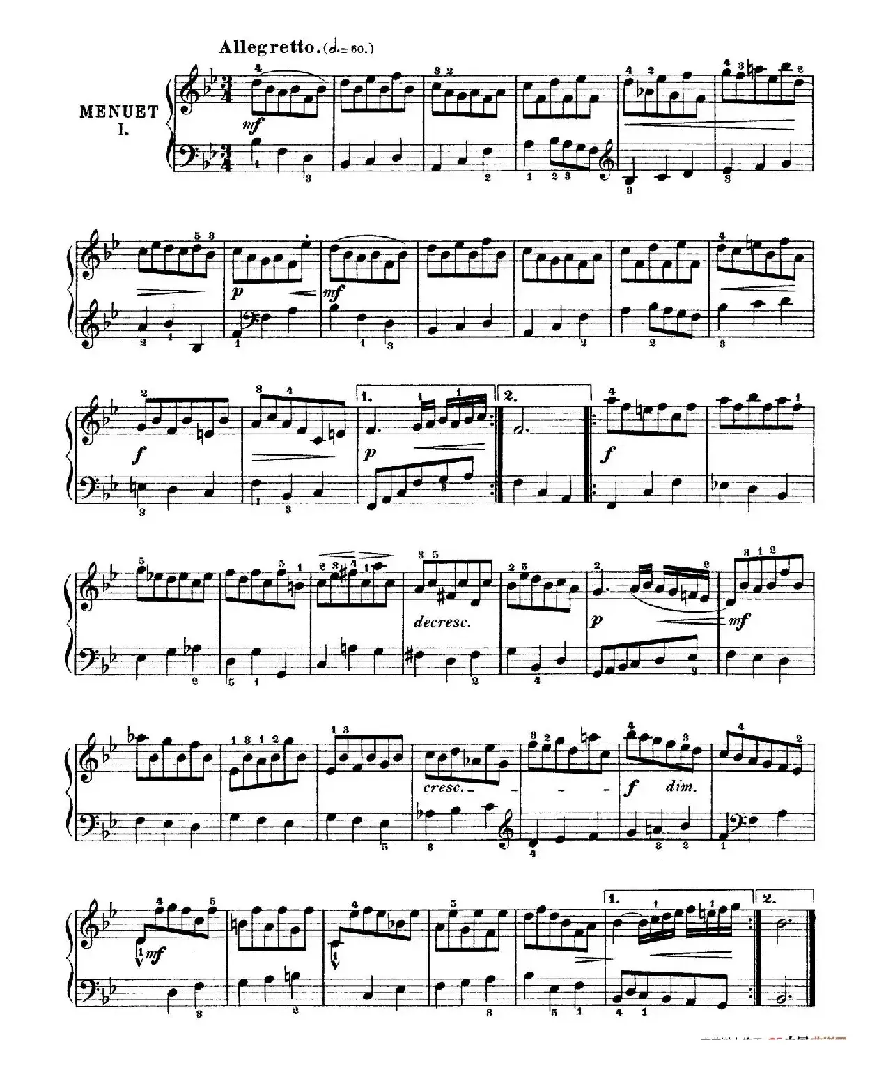 Six Partitas BWV 825-830（6首帕蒂塔·1）