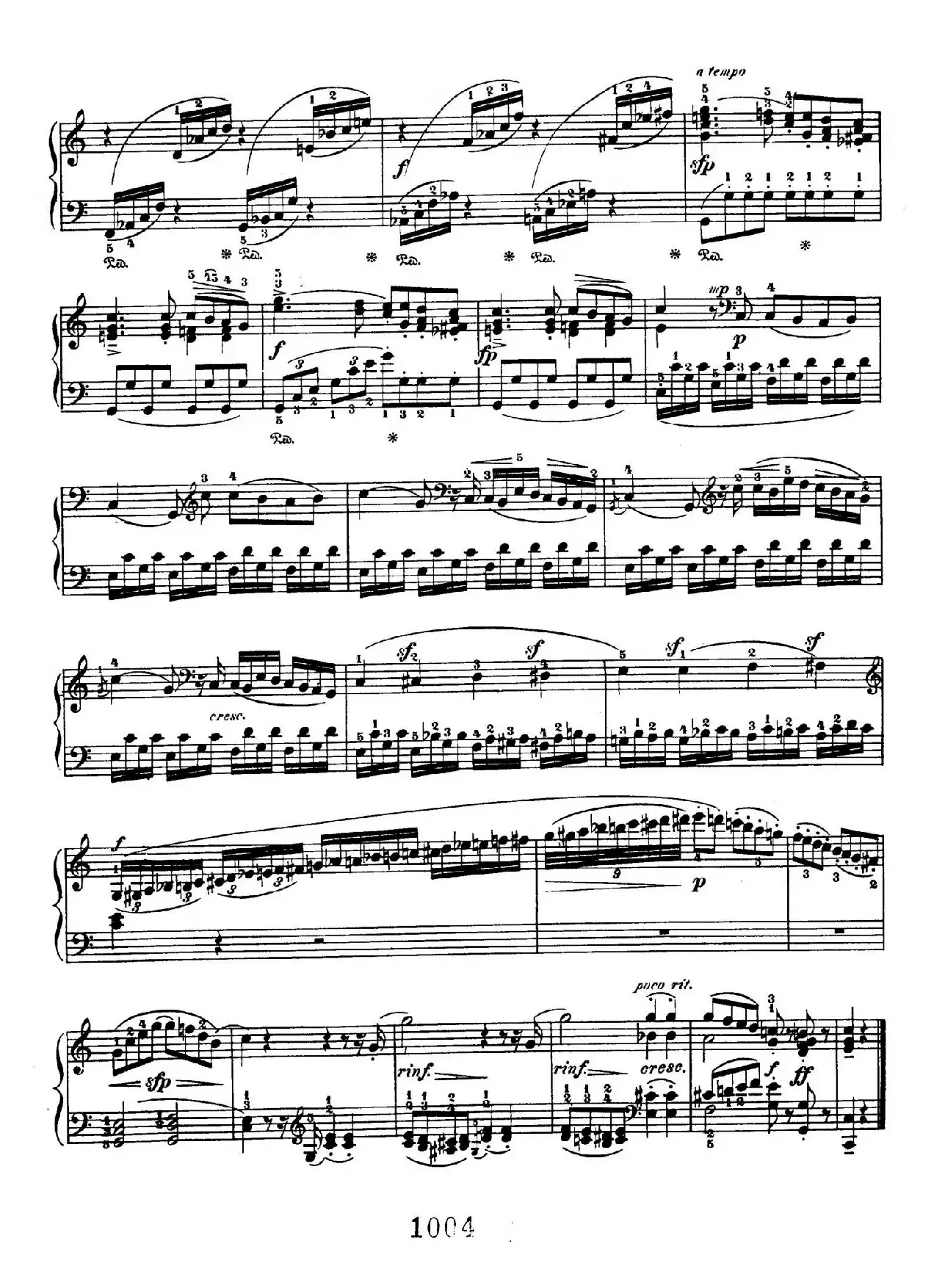 Two Rondos Op.51 No.1（2首回旋曲·1、C大调）