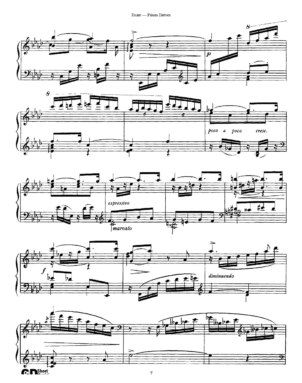 Pieces Breves Op.84（Ⅱ）