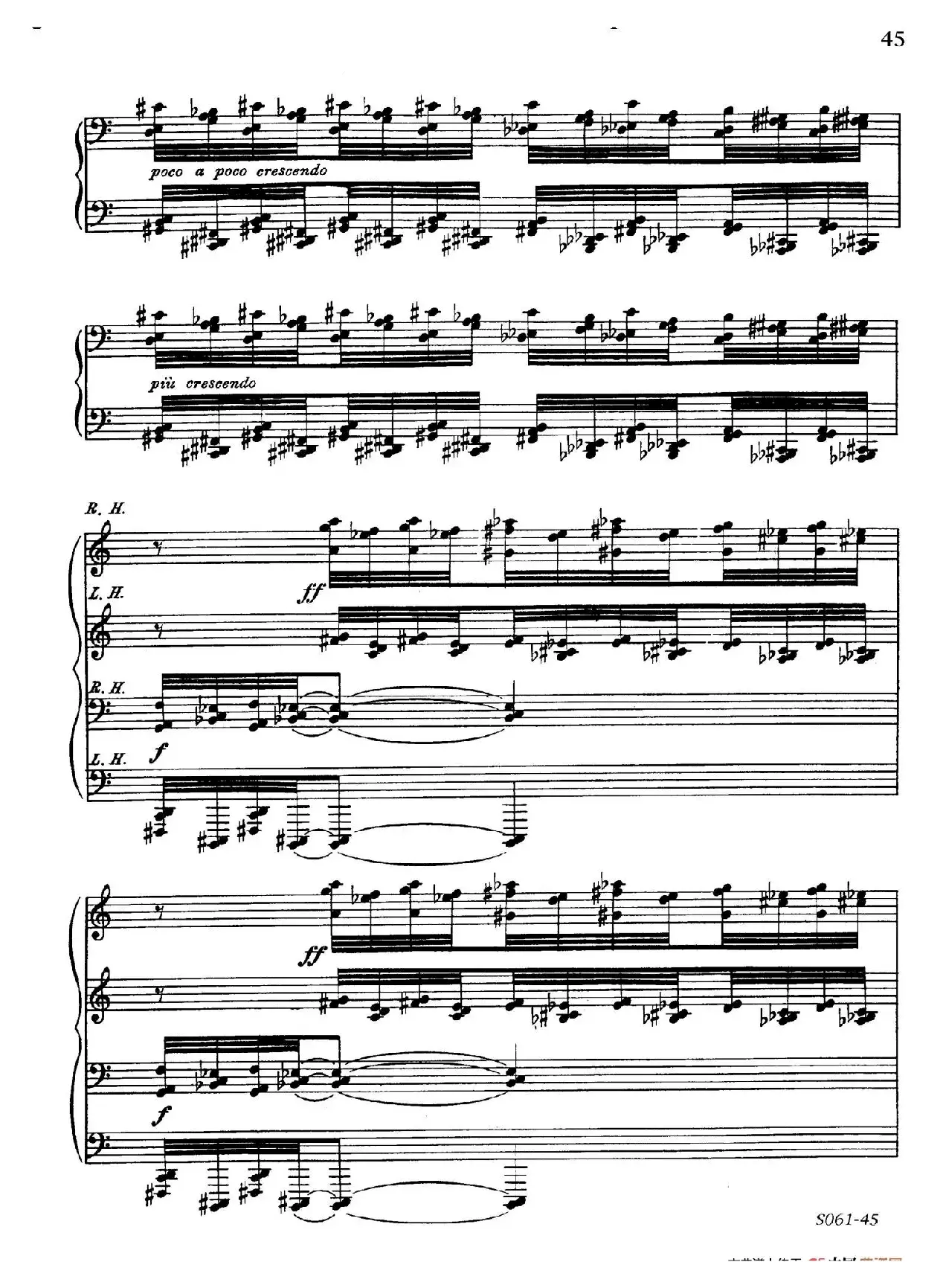 Poems of 1917 Op.41（1917之诗 8. 战争）