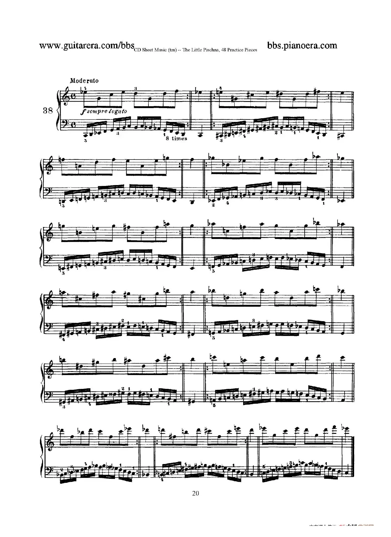 48 Practice Pieces（四十八首钢琴练习曲）