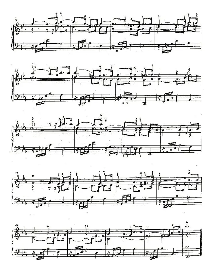 Sinfonia 5*) BWV-791