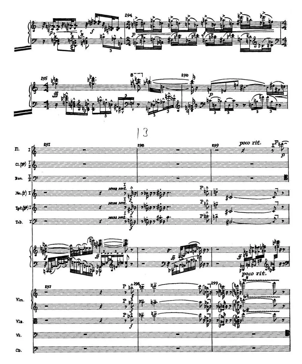 Piano Concerto Op.42（钢琴协奏曲总谱P35-66）