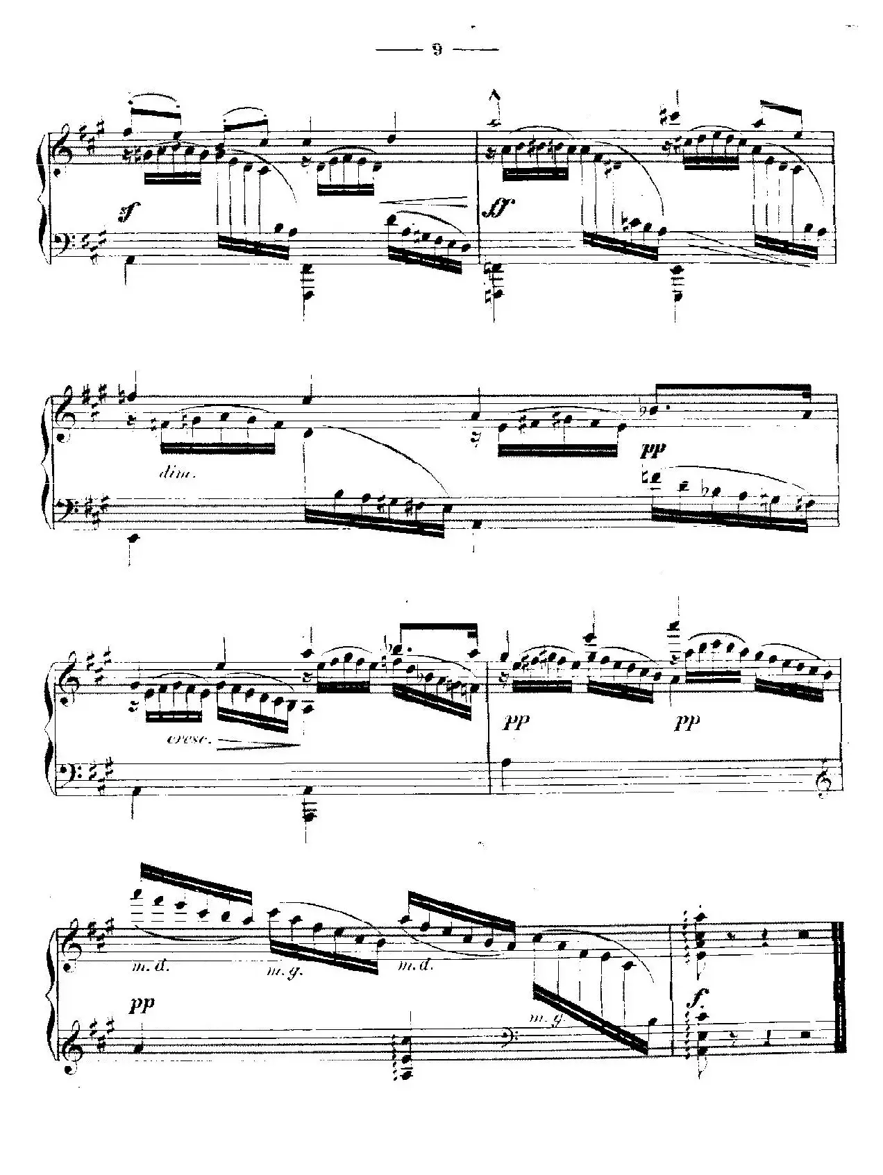 A大调练习曲“小溪”（Op.6）