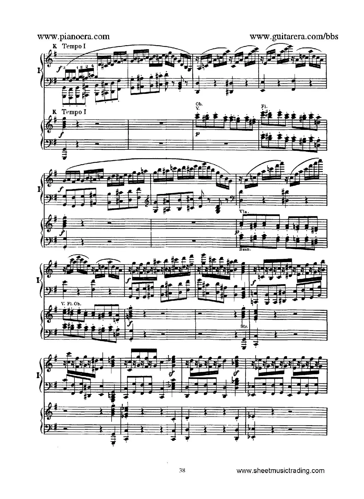 Piano Concerto No.1 in g Minor Op.25（g小调第一钢琴协奏曲·双钢琴）