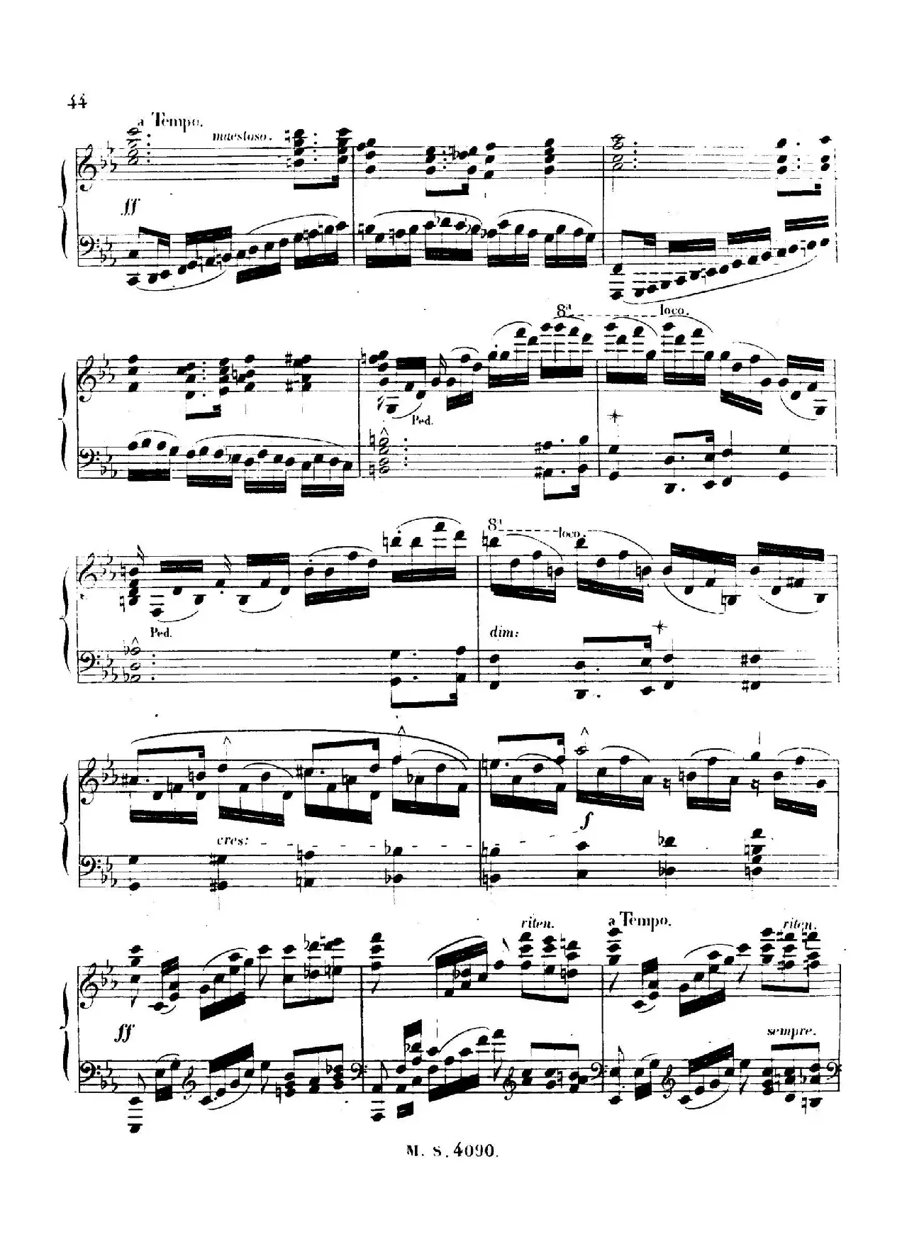 c小调钢琴奏鸣曲 （Piano Sonata in c Minor Op.56）