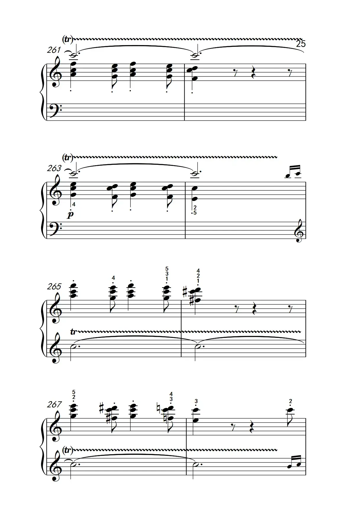 奏鸣曲 Opus 2 Nr.3 第四乐章（贝多芬奏鸣曲集 1）