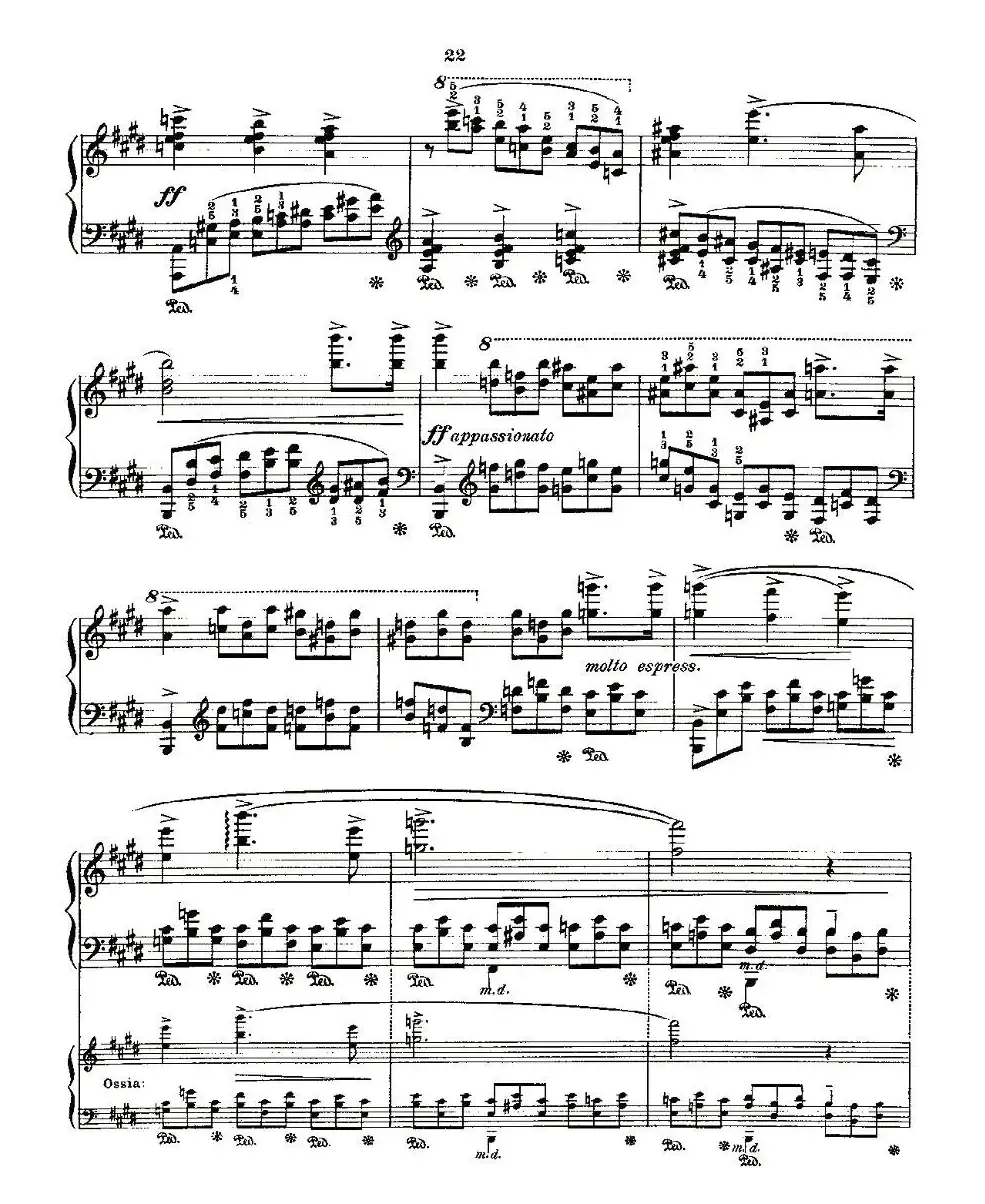 肖邦《练习曲》Fr.Chopin Op.25 No5-1