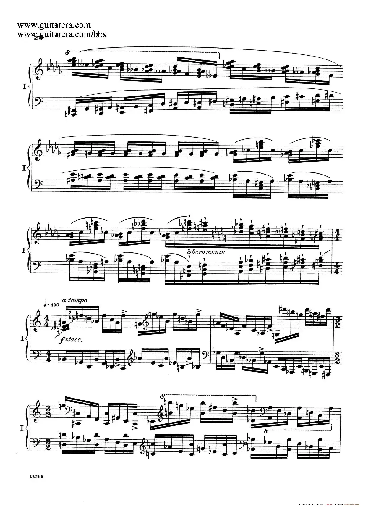 Piano Concerto Op.38（钢琴协奏曲·双钢琴·第一乐章）