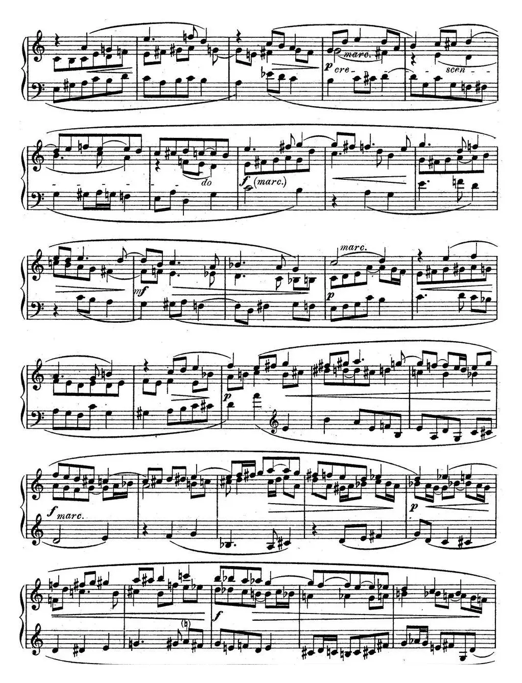 6 Preludes and Fugues Op.99（6首前奏曲与赋格·3）