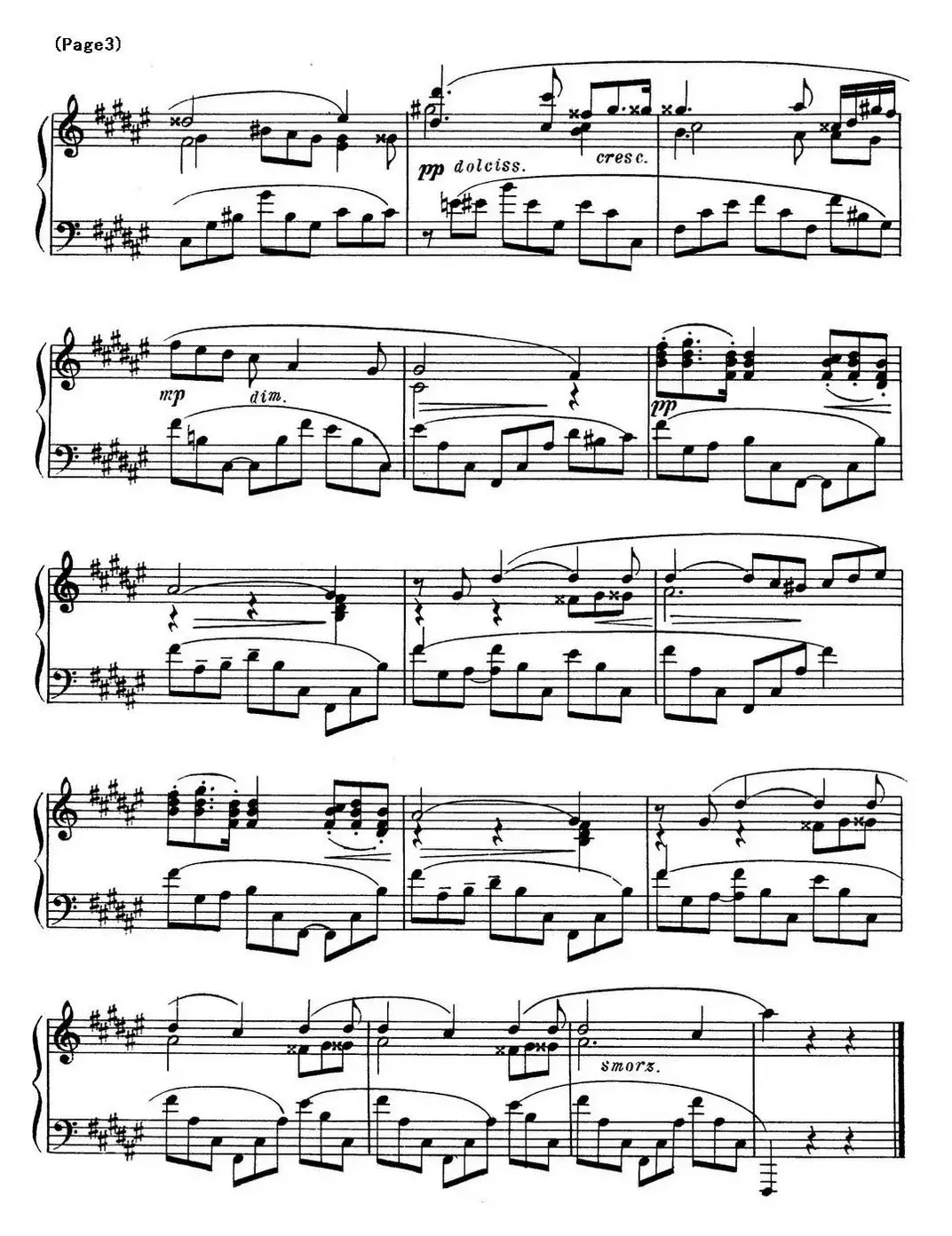 斯克里亚宾8首钢琴练习曲 Op42（No.4 Alexander Scriabin Etudes）