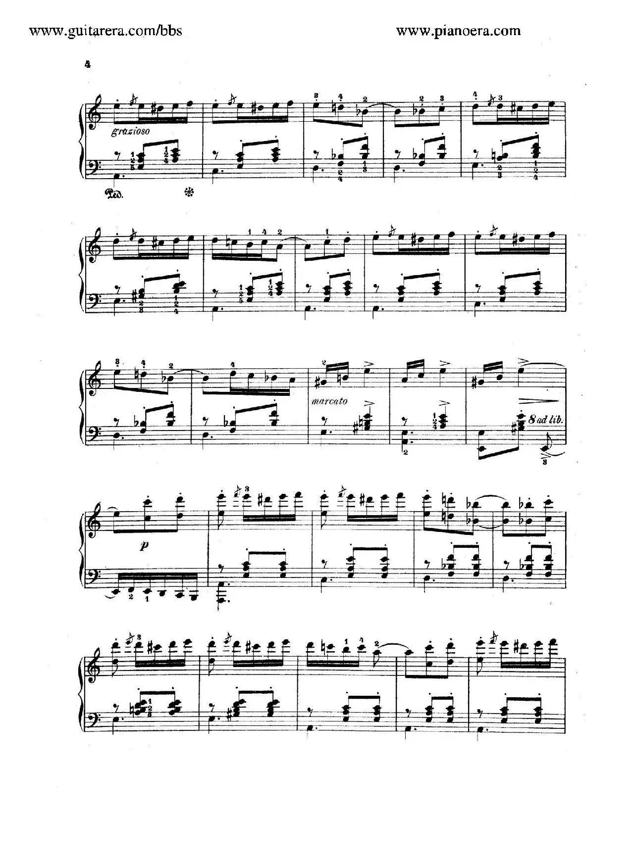 Spanish Dances Op.12（西班牙舞曲·钢琴独奏版）