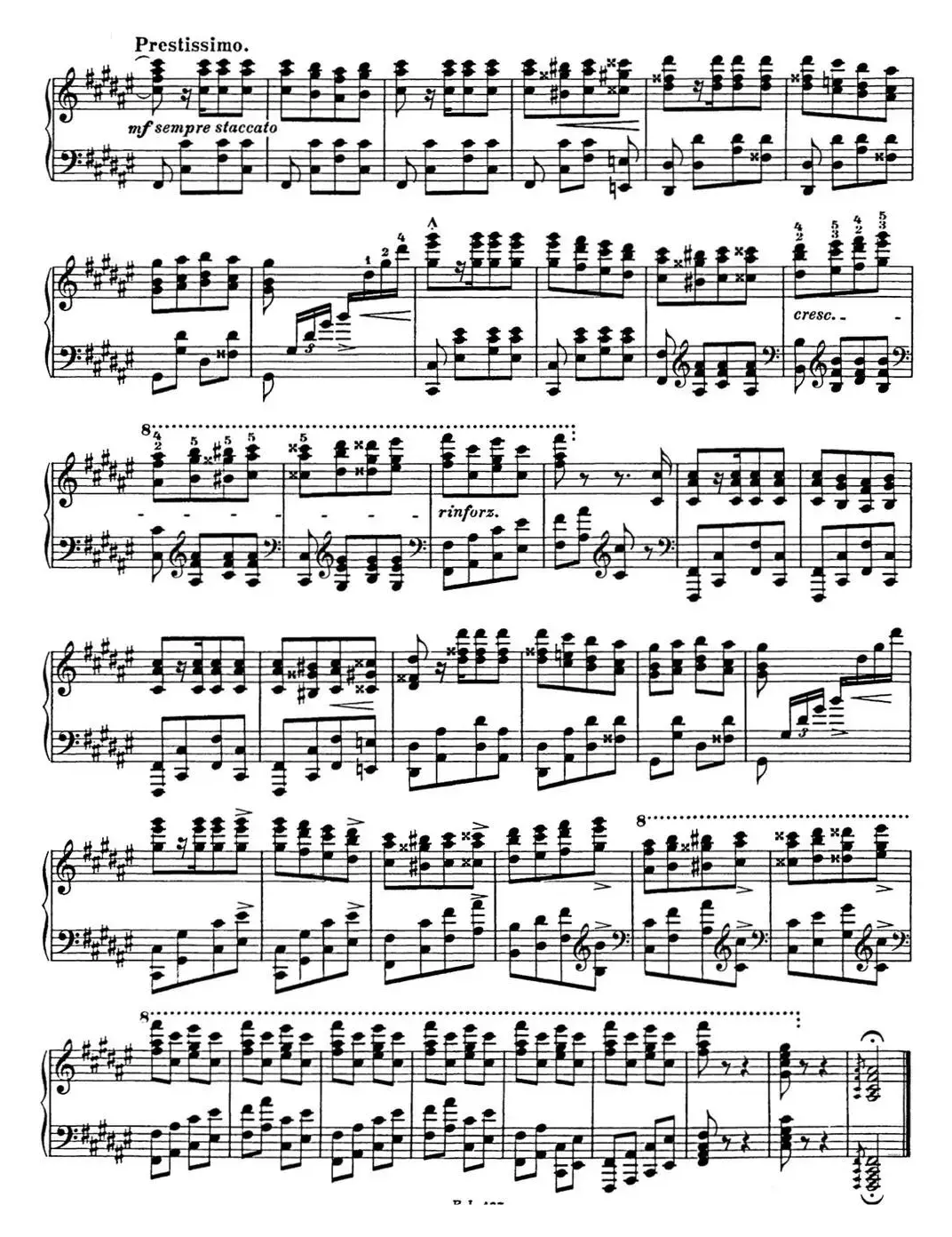 李斯特 匈牙利狂想曲 Hungarian Rhapsodies S.244 No.11