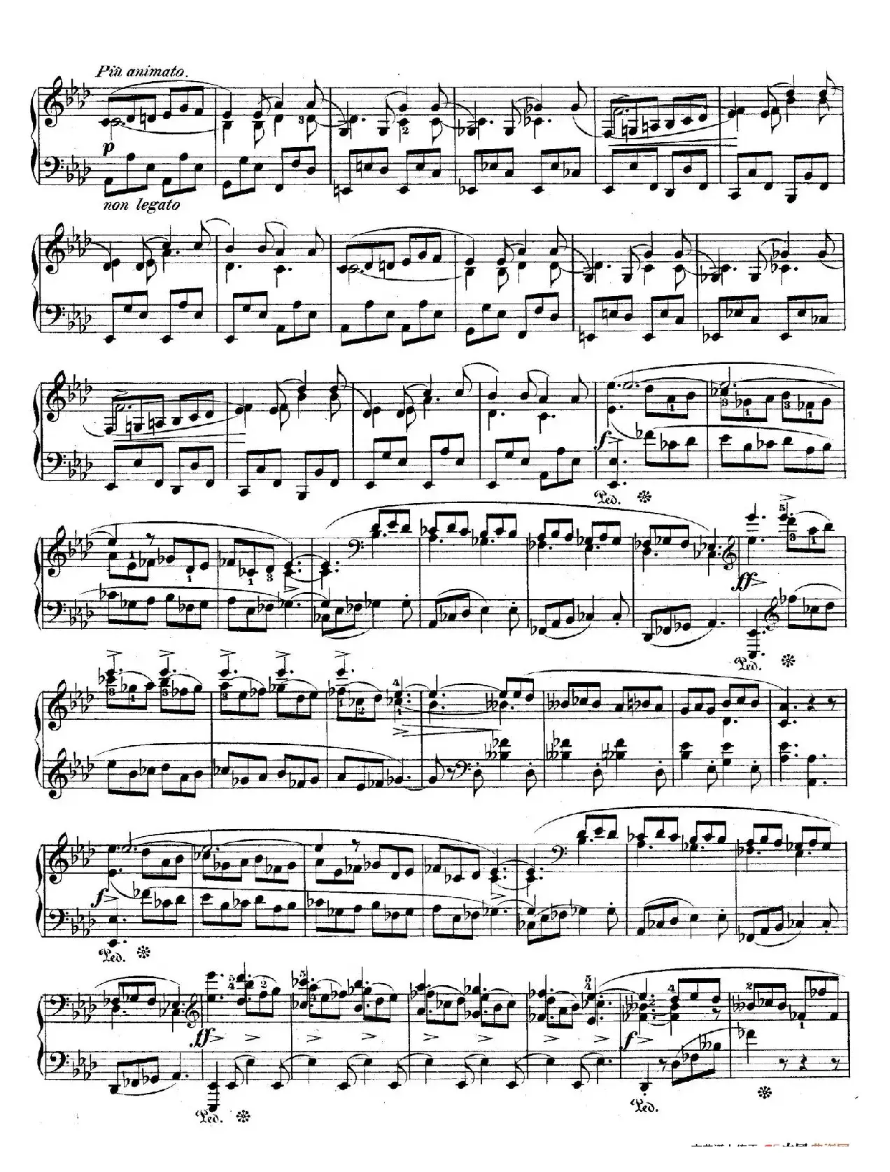 Tarantelle in A-flat Major Op.43（降A大调塔兰泰拉舞曲）