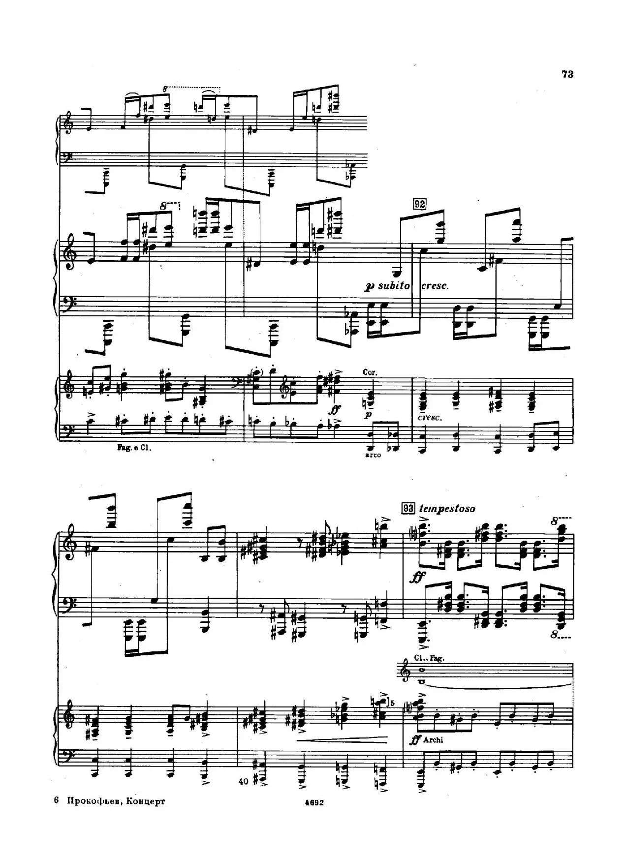 Piano Concerto No.2 in g Minor Op.16（g小调第二钢琴协奏曲·Ⅳ·双钢琴）